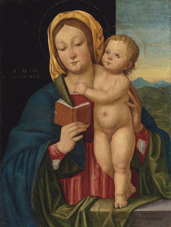 Paolo Morando, Madonna col Bambino